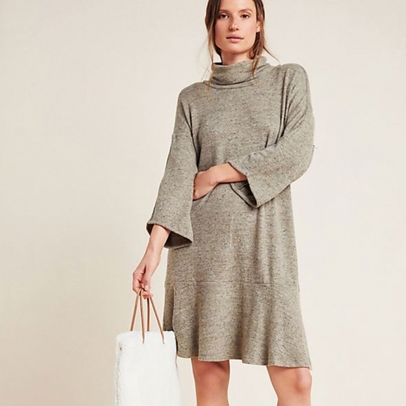 Anthropologie Dresses & Skirts - Anthropologie Juliette Cowl Neck Tunic Dress